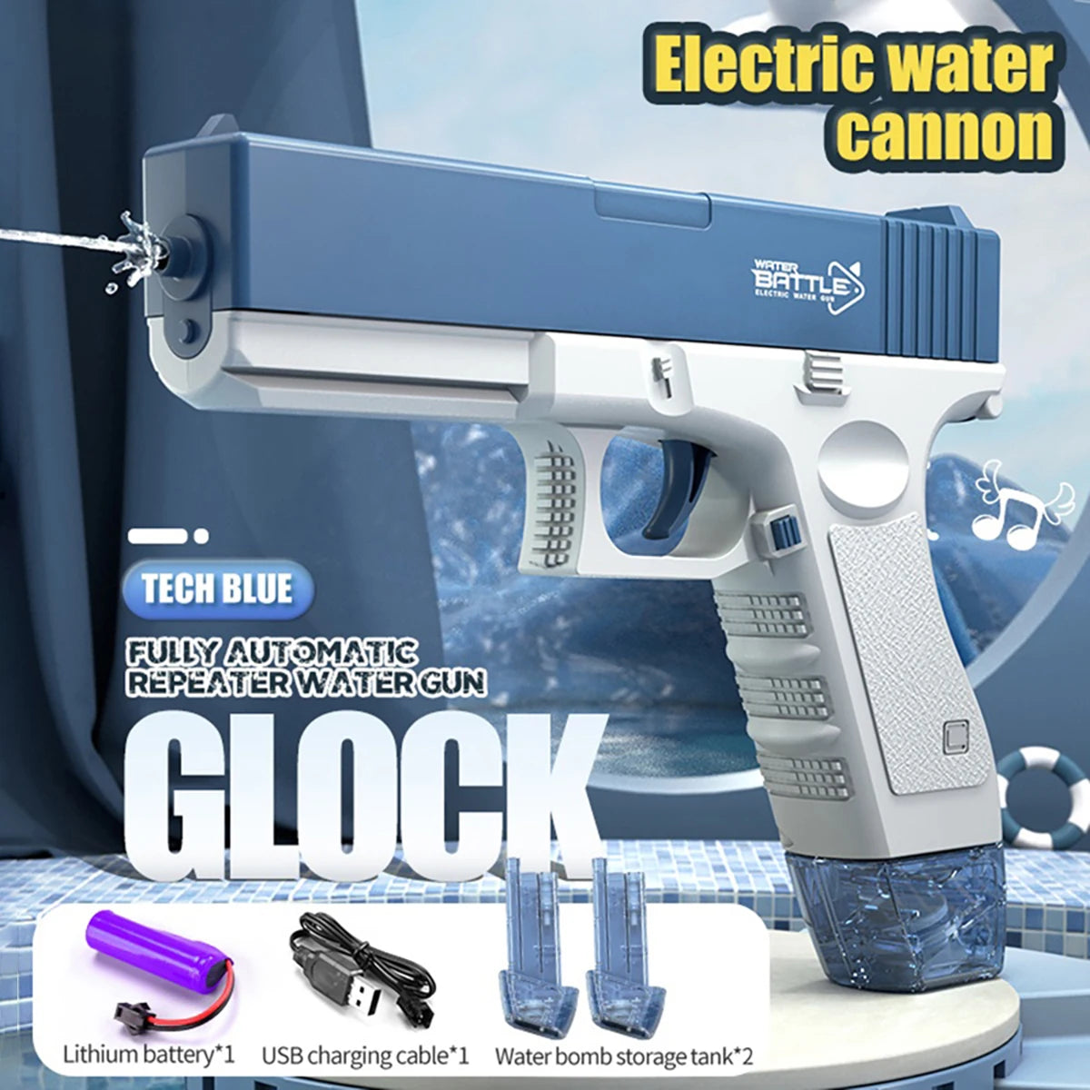 HydroBlast™ Pro Tactical Water Blaster