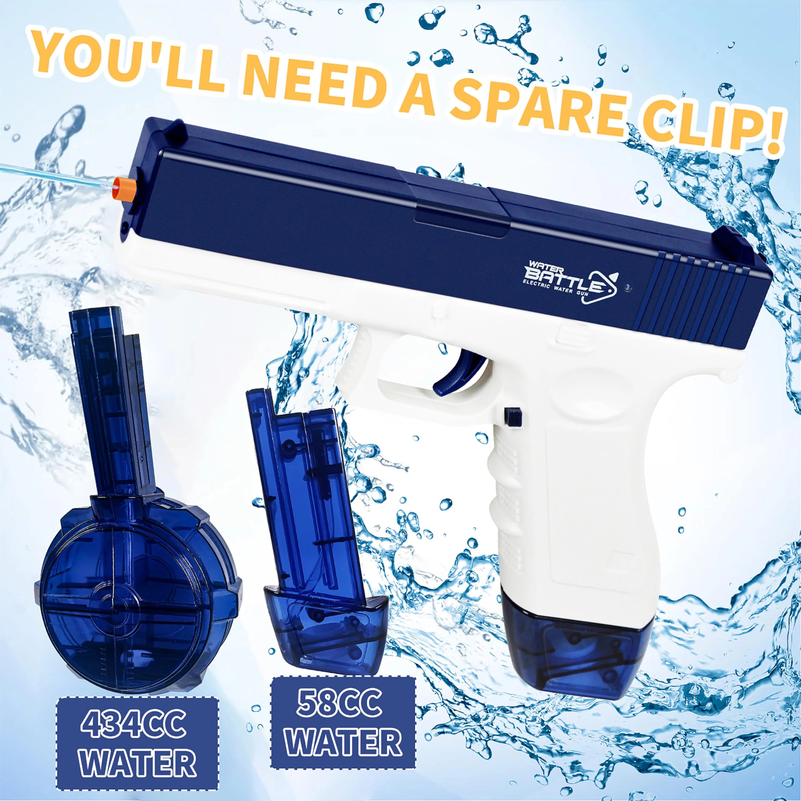 HydroBlast™ Pro Tactical Water Blaster